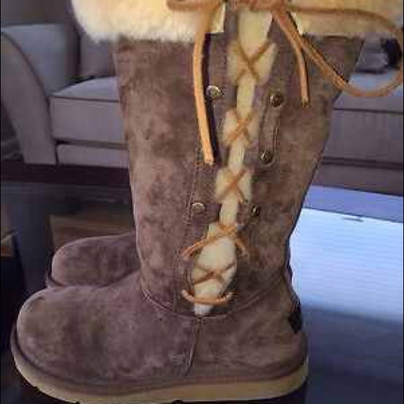 Lace up UGGS