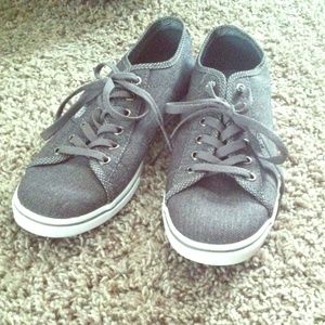 Dark grey Vans- Never worn!