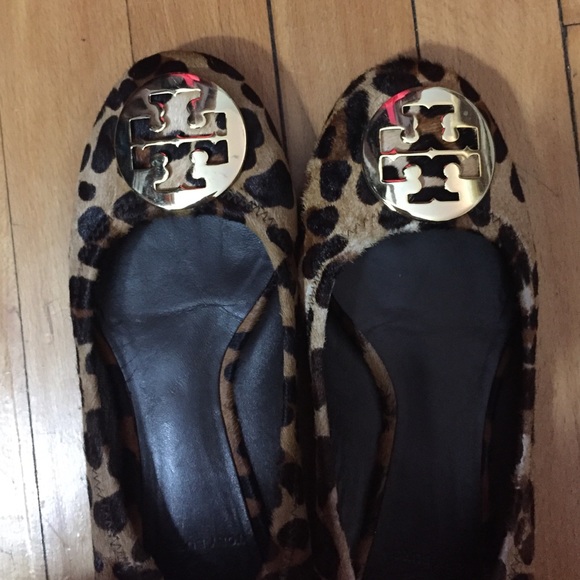 Tory Burch leopard flats