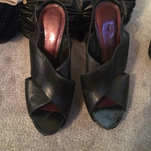 Black heels
