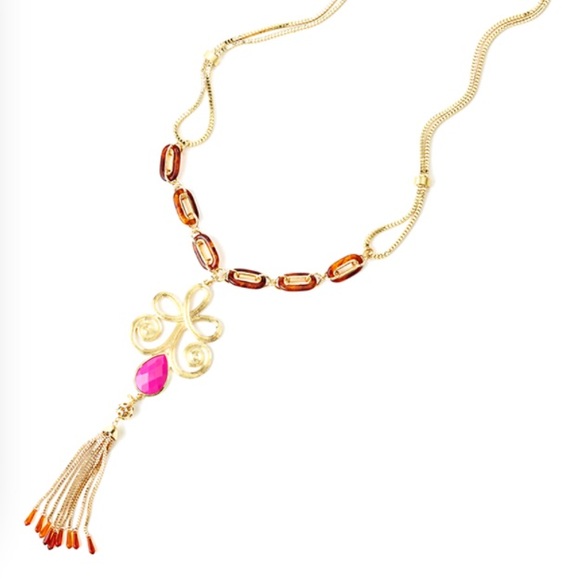 DISO Lilly Pulitzer Gypsy necklace!