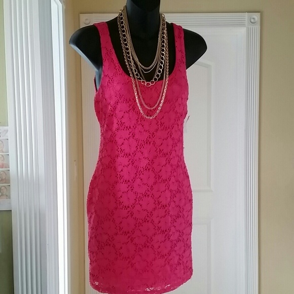 Fuschia summer dress