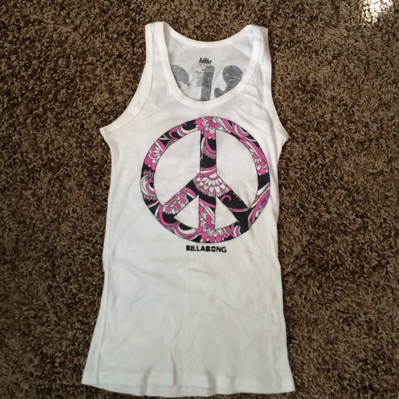 White Billabong tank top