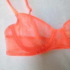 Forever 21 Neon Lace Bralette
