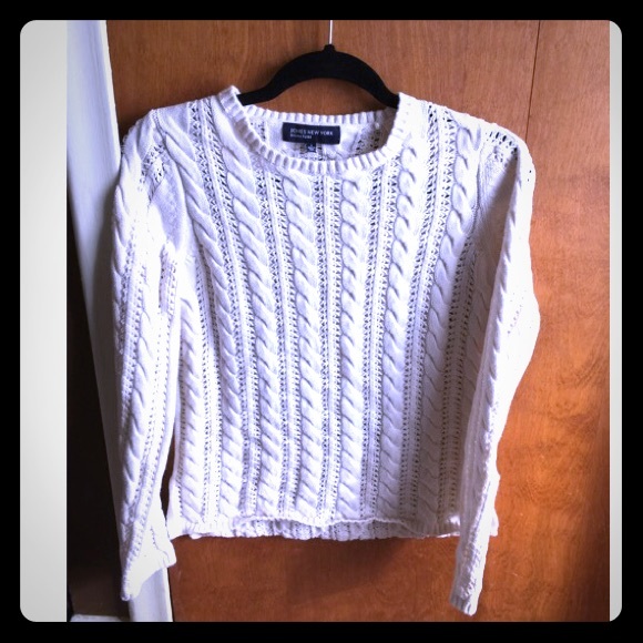 Jones New York cable knit sweater - Picture 1 of 1