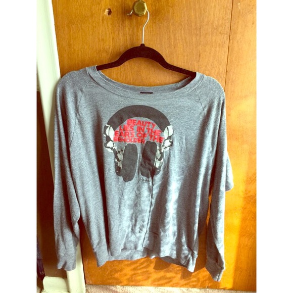 Beauty Lies in the ears of the beholder sweater