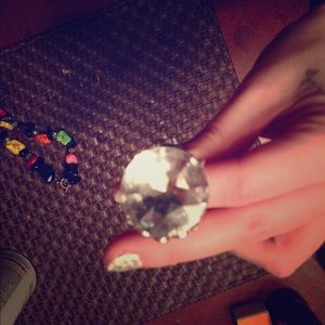 Big jeweled ring