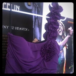 Purple dress perfect for a wedding or prom!!!!!