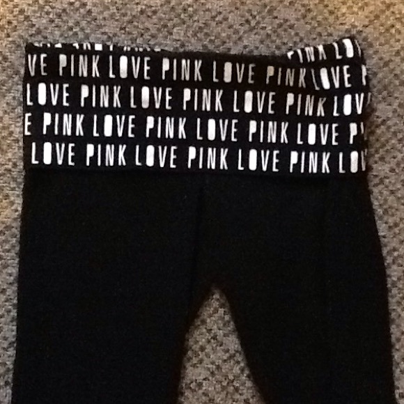 Victoria's Secret pink yoga pants