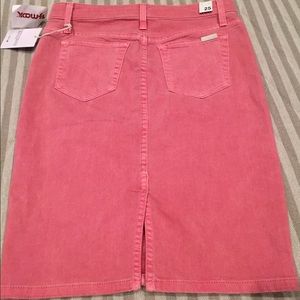 Denim Pencil Skirt / Joe's Jeans