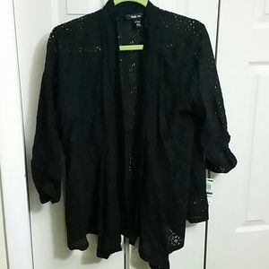 Black lace jacket