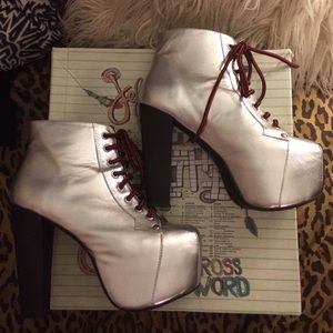 Silver jeffrey campbell litas