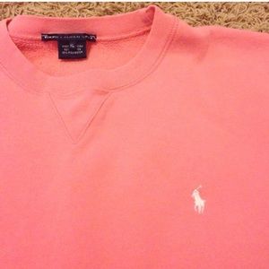❌SOLD❌Ralph Lauren Polo Coral Pink Pullover