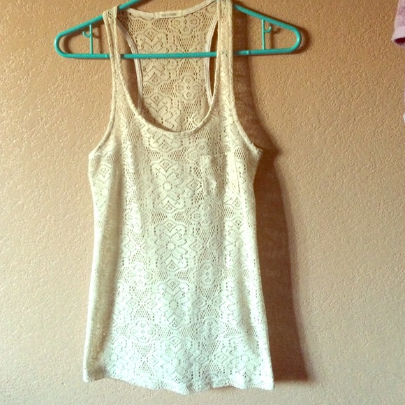 Lace tank top