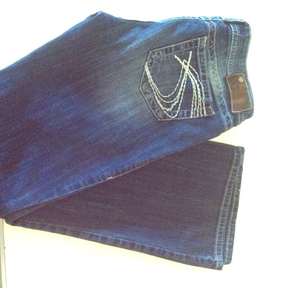 Silver jeans