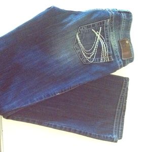Silver jeans