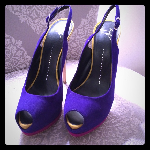 Giuseppe Zanotti platform sling backs