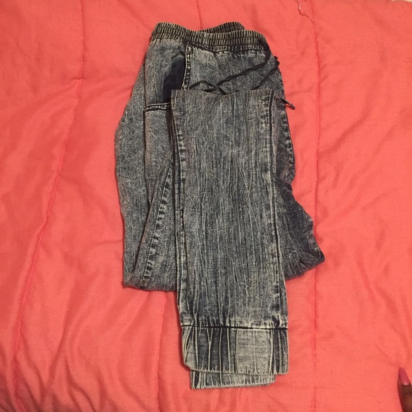 Stonewashed denim