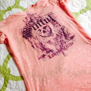 Sheer sinful tee!