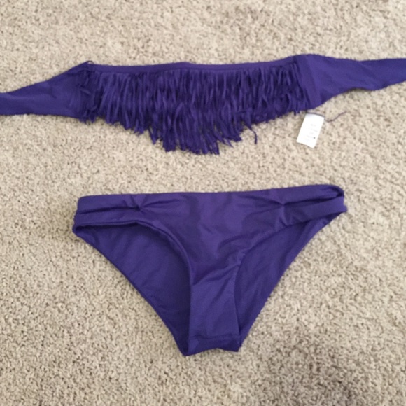 l*space Other - NWOT l*space fringe bikini top & bottom