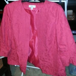 SZ 18W Coldwater Creek red jacket