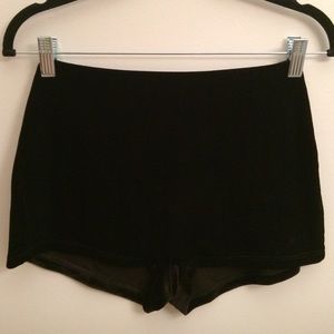Velvet Shorts.