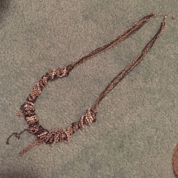 Grunge Cluster Necklace