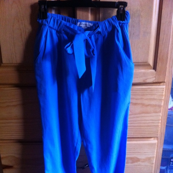 Forever 21 Harem Pants:Sky Blue