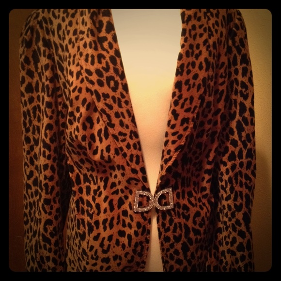 Animal print Blazer/ Jacket