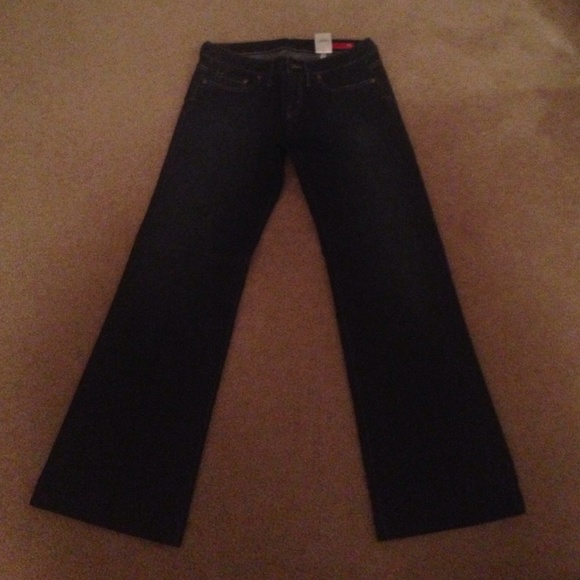 Express dark wash jeans