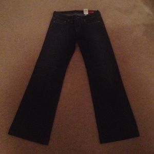 Express dark wash jeans