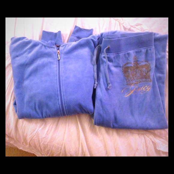 Blue Juicy Sweatsuit