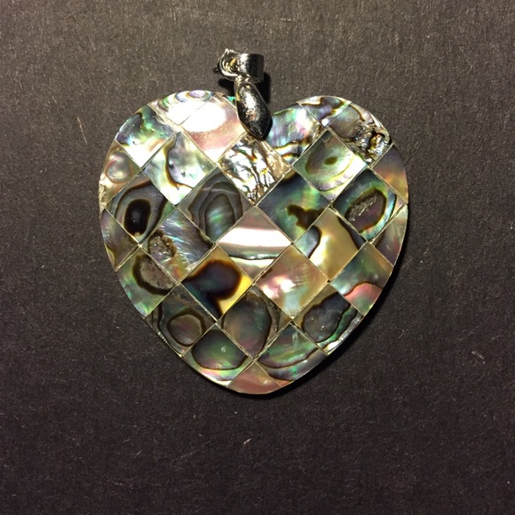 Jewelry - Abalone Heart Pendant