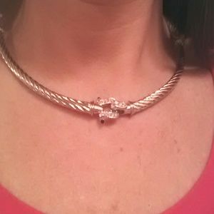 Crystal Horseshoe necklace