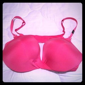 NWOT VS 38B Pink Plunge Bra