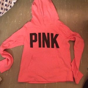 ❌SOLD on Mercari❌ Coral pink hoodie