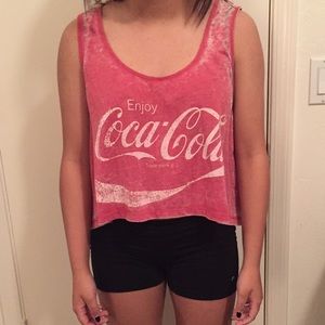Coco-Cola flowy tank top