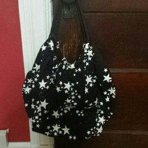 Black and white stars hobo bag & romper