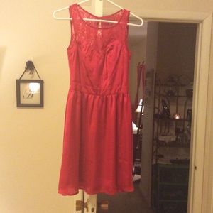 Red Lace Dress