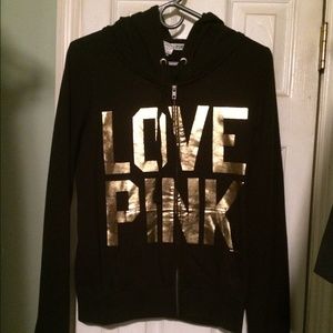 Victorias secrets pink sweatshirt