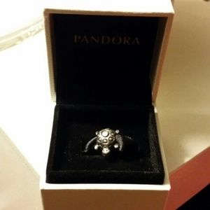 Authentic Pandora Turtle Charm