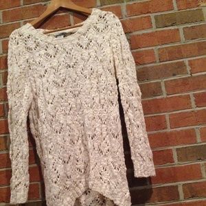 💥Flash Sale💥Cream crochet sweater