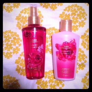 Pure seduction VS splash and cream