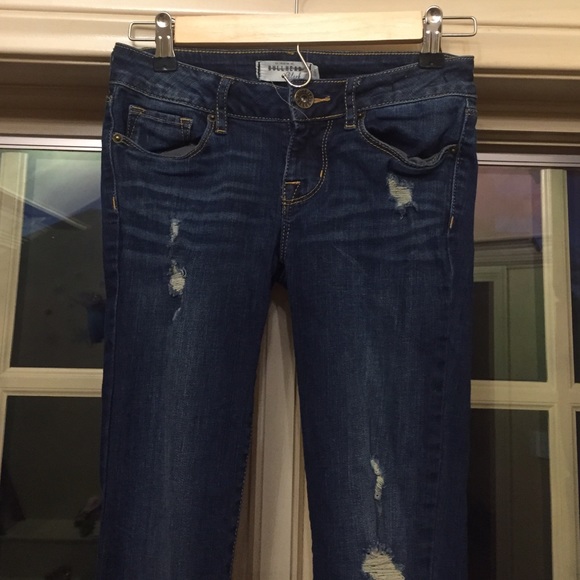 Bullhead dark blue denim size 1 jeans