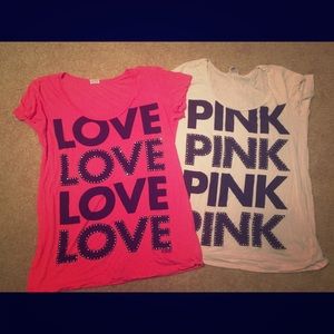 Victoria secret Pink shirts