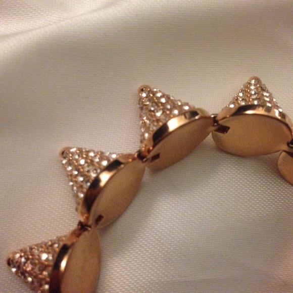 Eddie Borgo Rose Gold Pave Cone Bracelet - Picture 3 of 4