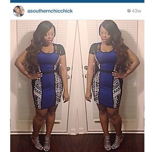 Dresses - Blue midi dress Dresses - Blue midi dress