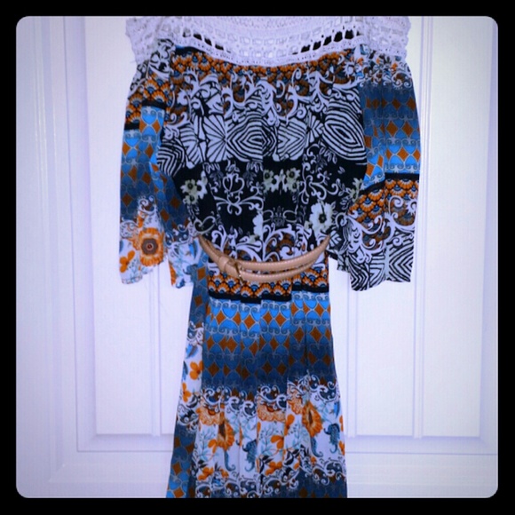 Bohemian boutique dress