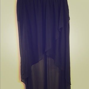 Hi low skirt