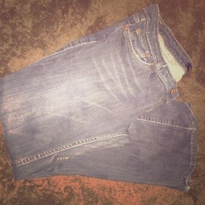 Levi's super low jeans